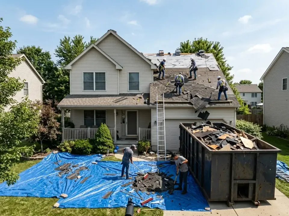 roof-replacement-debris-remova-004 — frequently asked questions, Cheapest Dumpster Rentals in Kentfield, CA
